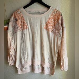 free people paisley top
